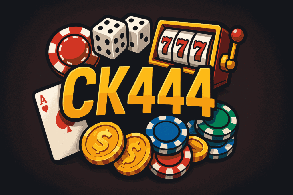 উত্তম গেমিং অভিজ্ঞতা CK444 bet